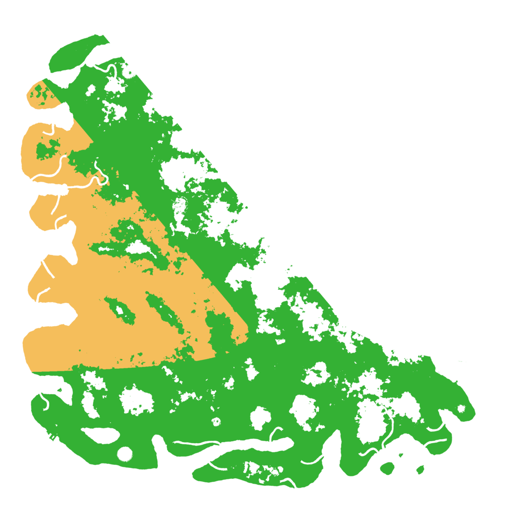 Biome Rust Map: Procedural Map, Size: 6000, Seed: 511672572