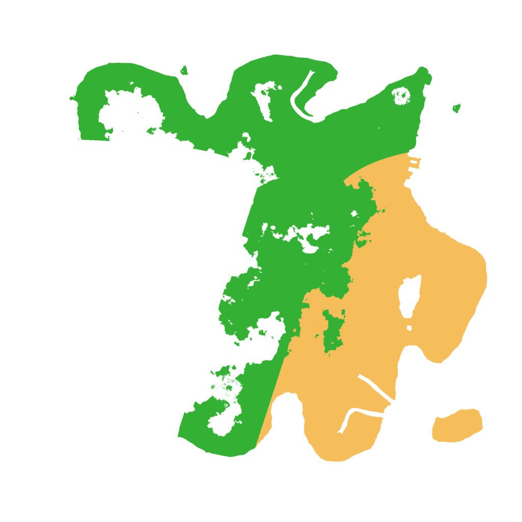 Biome Rust Map: Procedural Map, Size: 3000, Seed: 919
