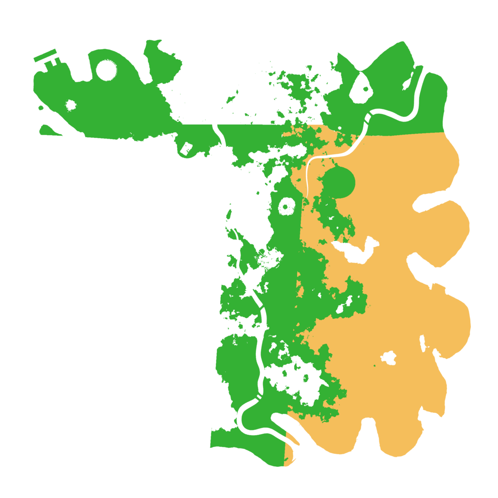 Biome Rust Map: Procedural Map, Size: 4250, Seed: 973761415