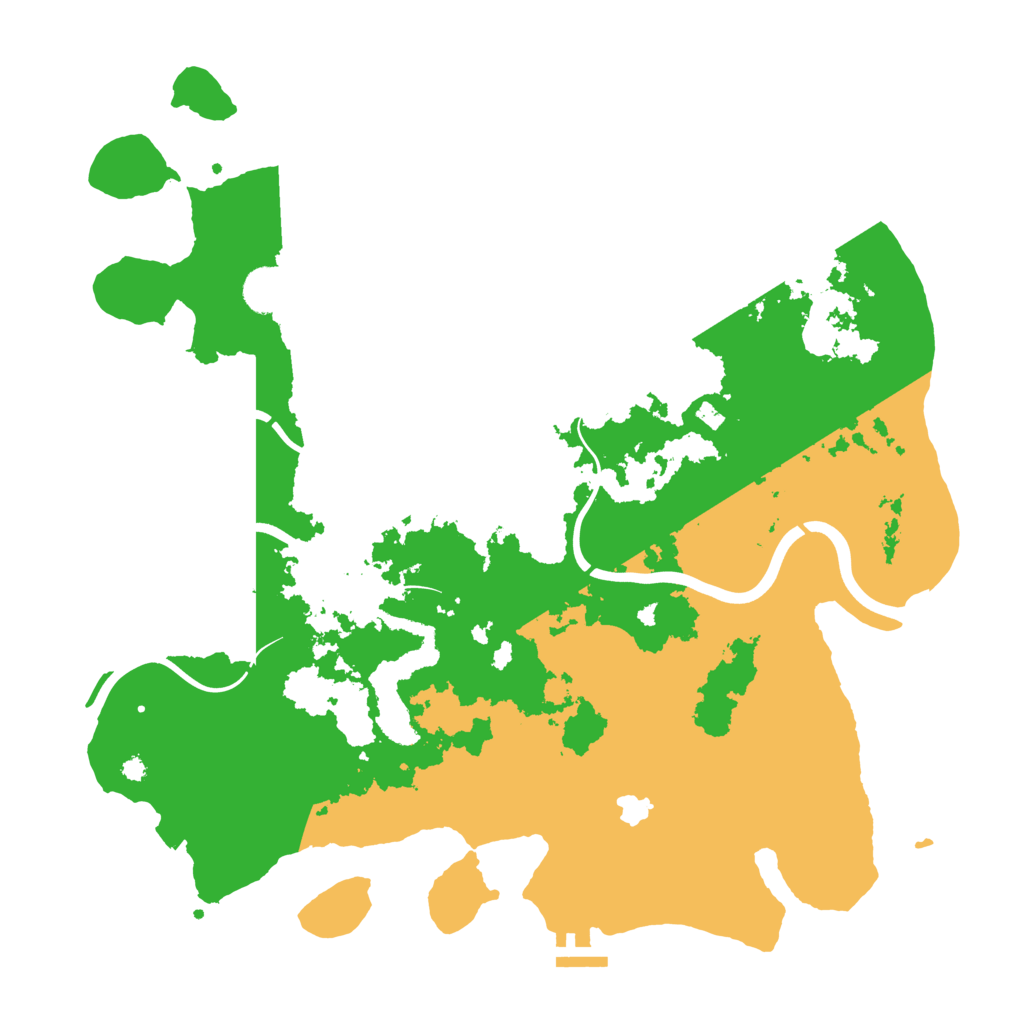 Biome Rust Map: Procedural Map, Size: 4000, Seed: 473646105
