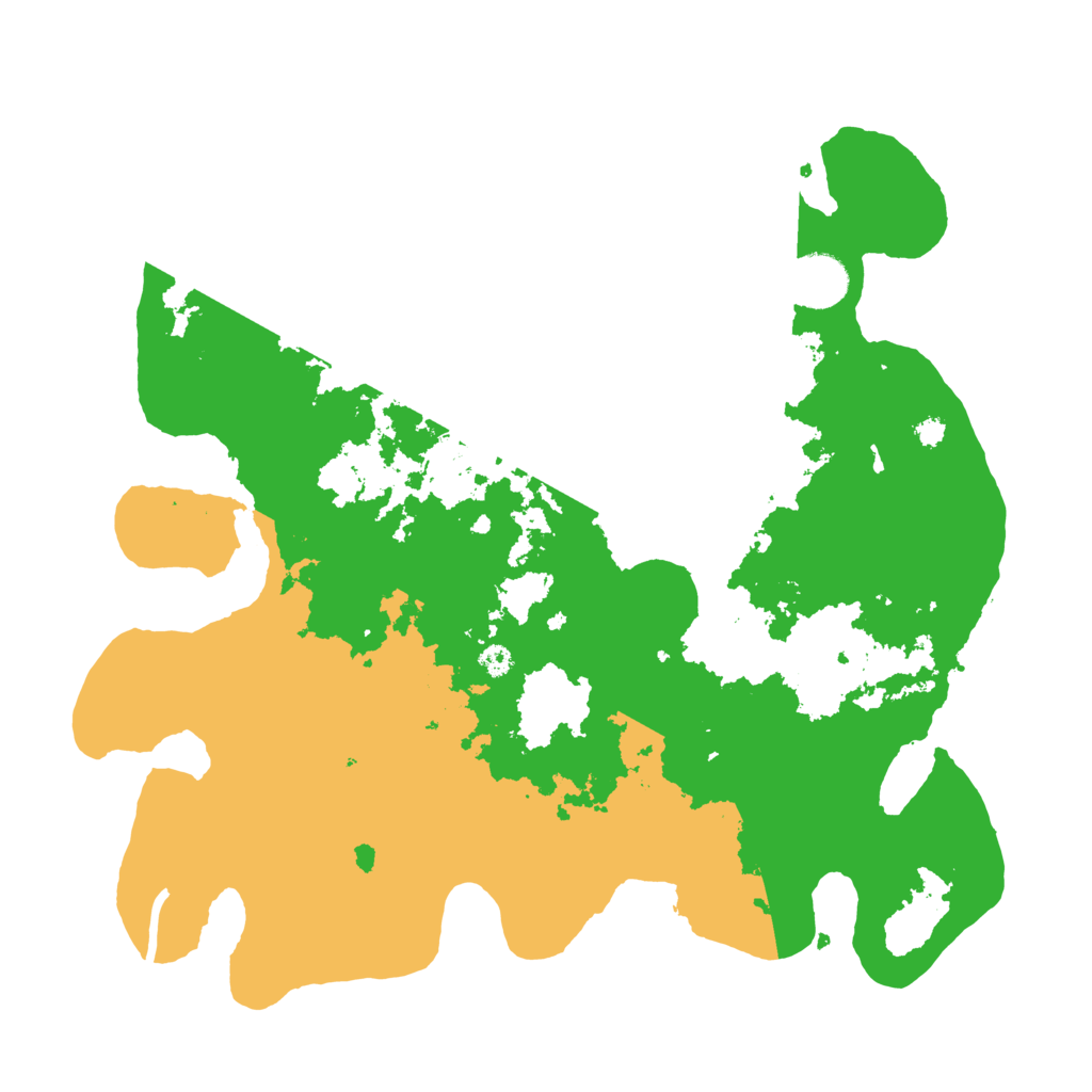 Biome Rust Map: Procedural Map, Size: 3500, Seed: 674309793