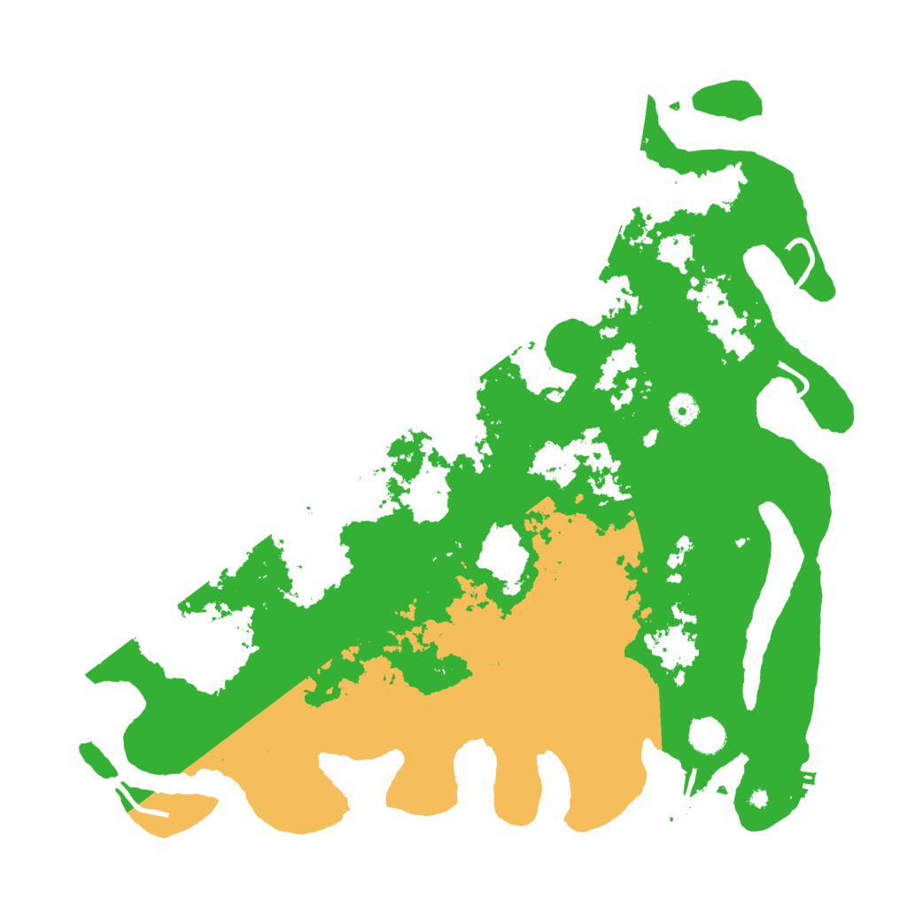 Biome Rust Map: Procedural Map, Size: 4500, Seed: 757943087