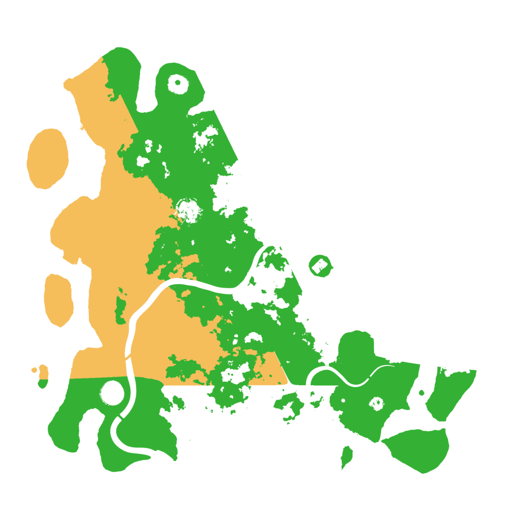 Biome Rust Map: Procedural Map, Size: 3800, Seed: 589017748