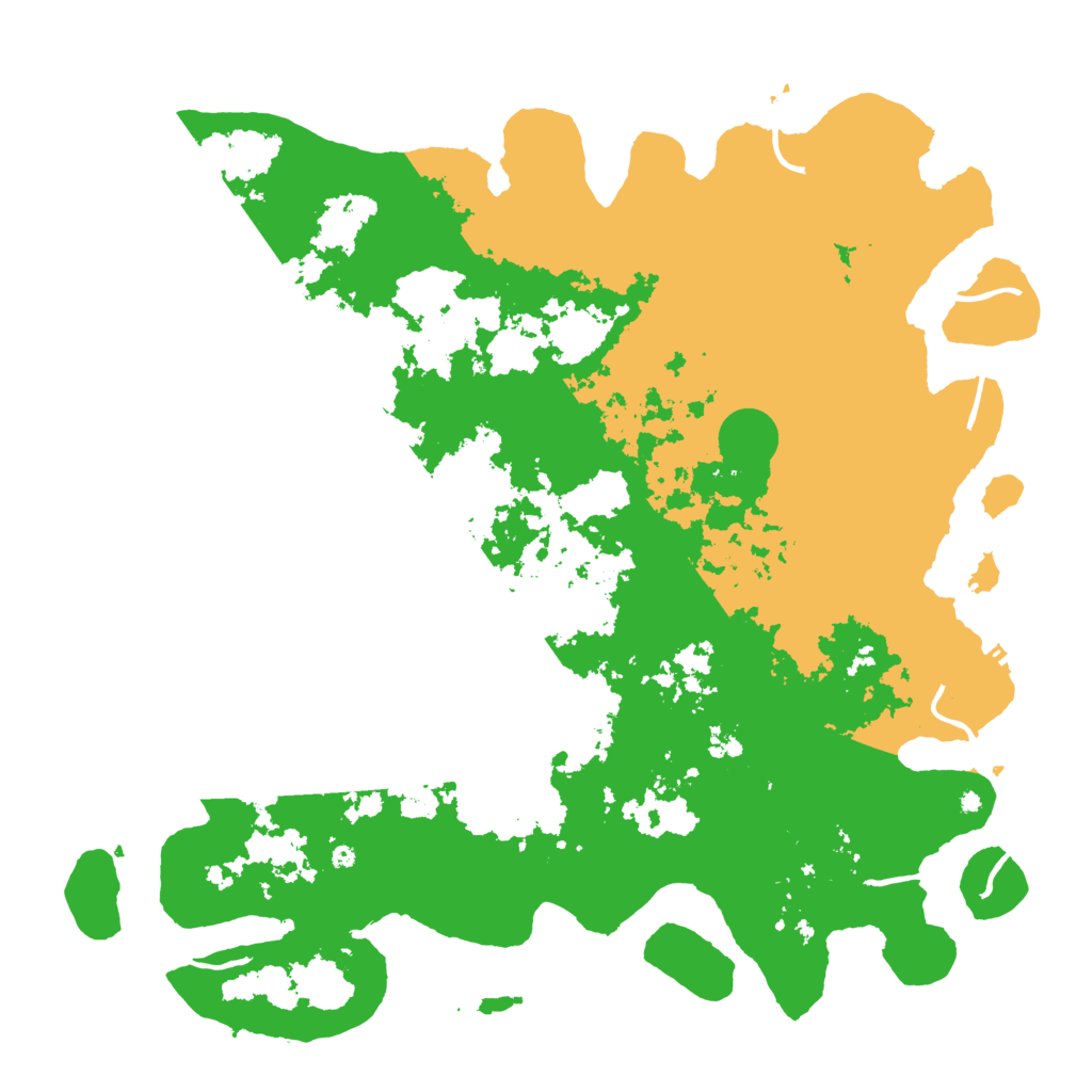 Biome Rust Map: Procedural Map, Size: 4800, Seed: 1297136524