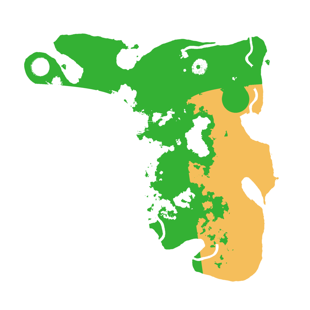 Biome Rust Map: Procedural Map, Size: 3000, Seed: 2128930594