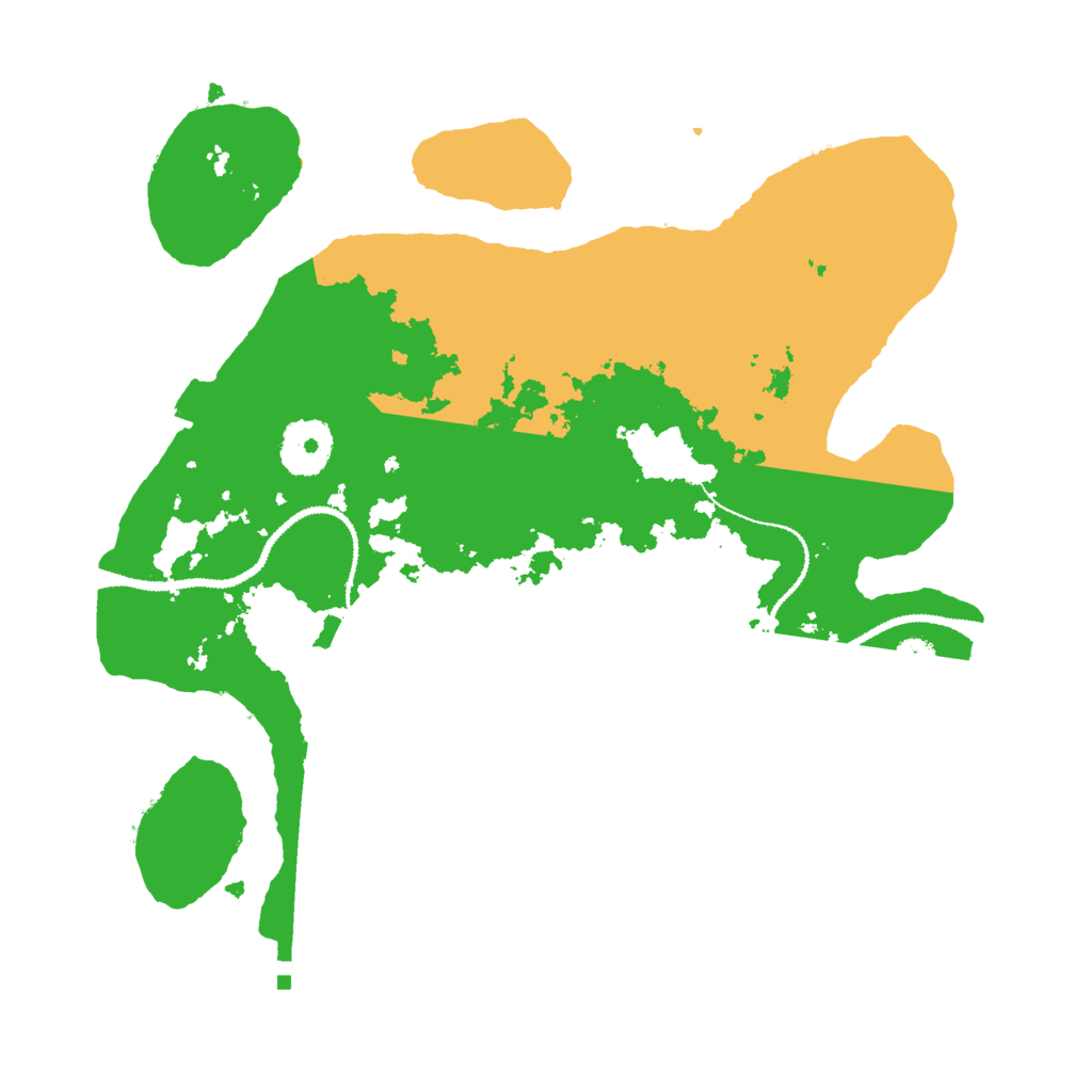 Biome Rust Map: Procedural Map, Size: 3000, Seed: 234751