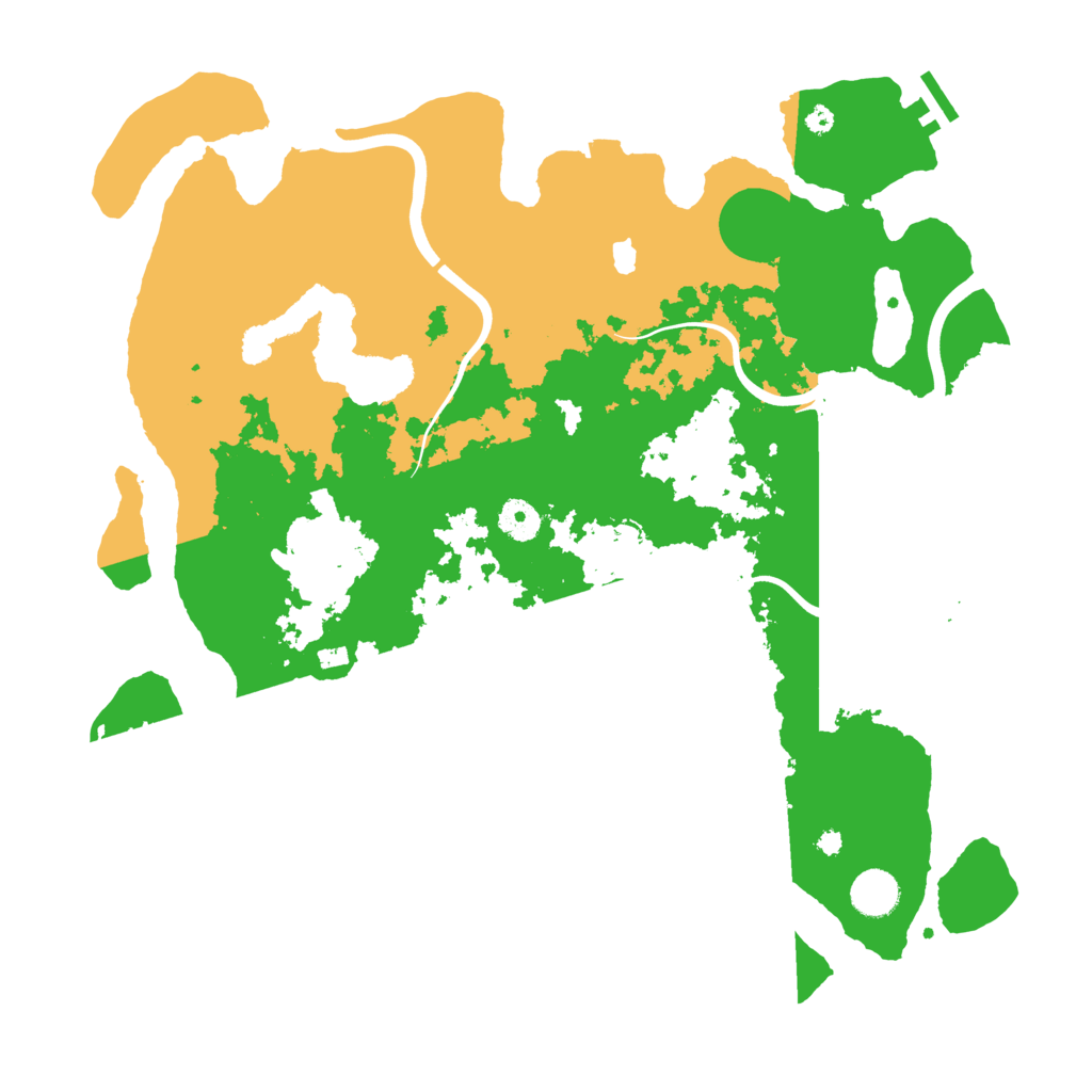 Biome Rust Map: Procedural Map, Size: 4000, Seed: 935723136