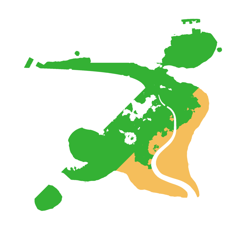 Biome Rust Map: Procedural Map, Size: 2050, Seed: 1885884772