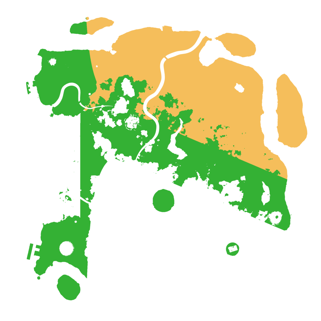 Biome Rust Map: Procedural Map, Size: 4000, Seed: 47941