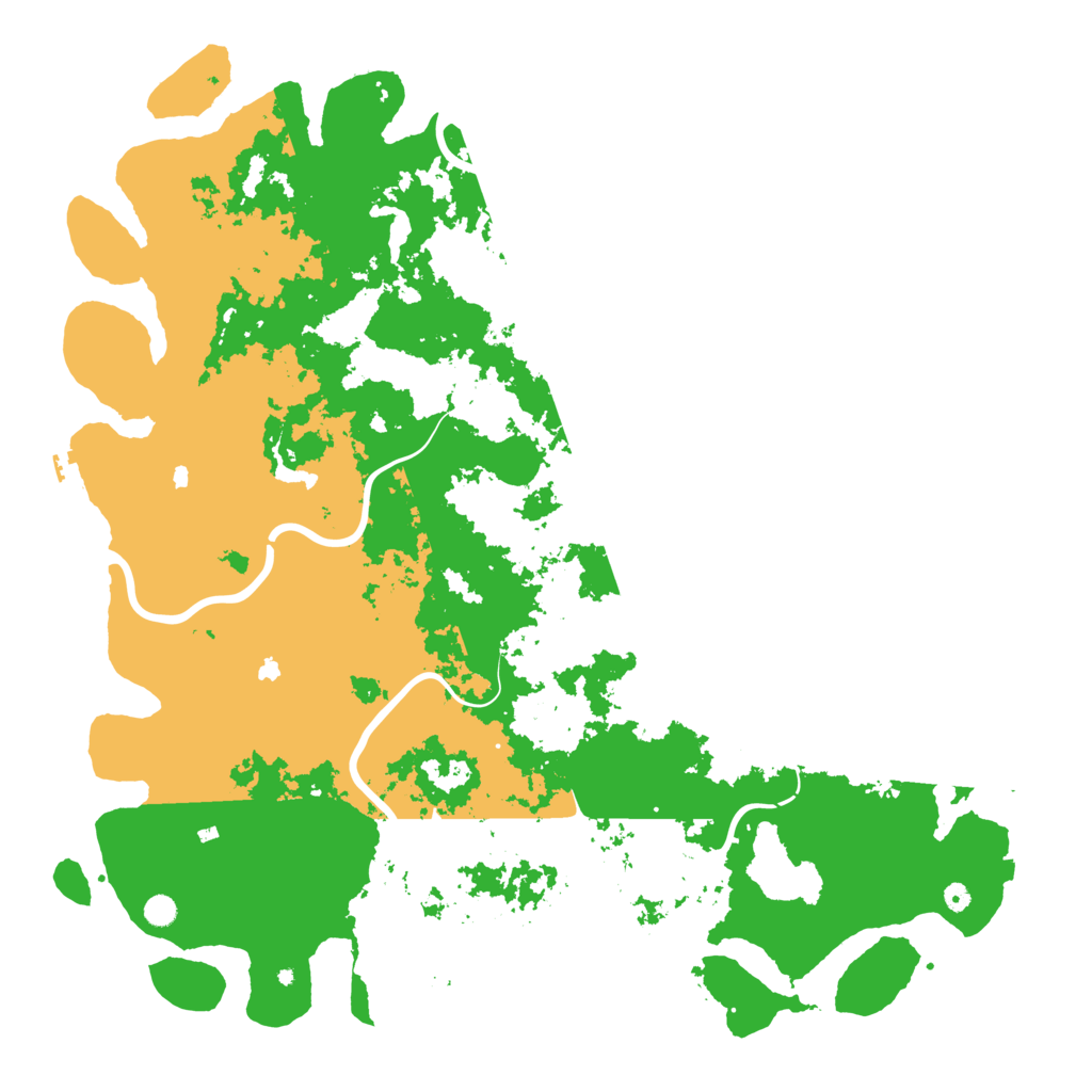 Biome Rust Map: Procedural Map, Size: 6000, Seed: 44936