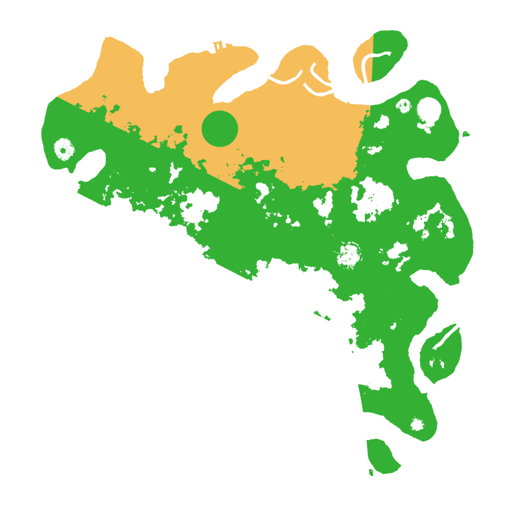 Biome Rust Map: Procedural Map, Size: 3700, Seed: 397842312