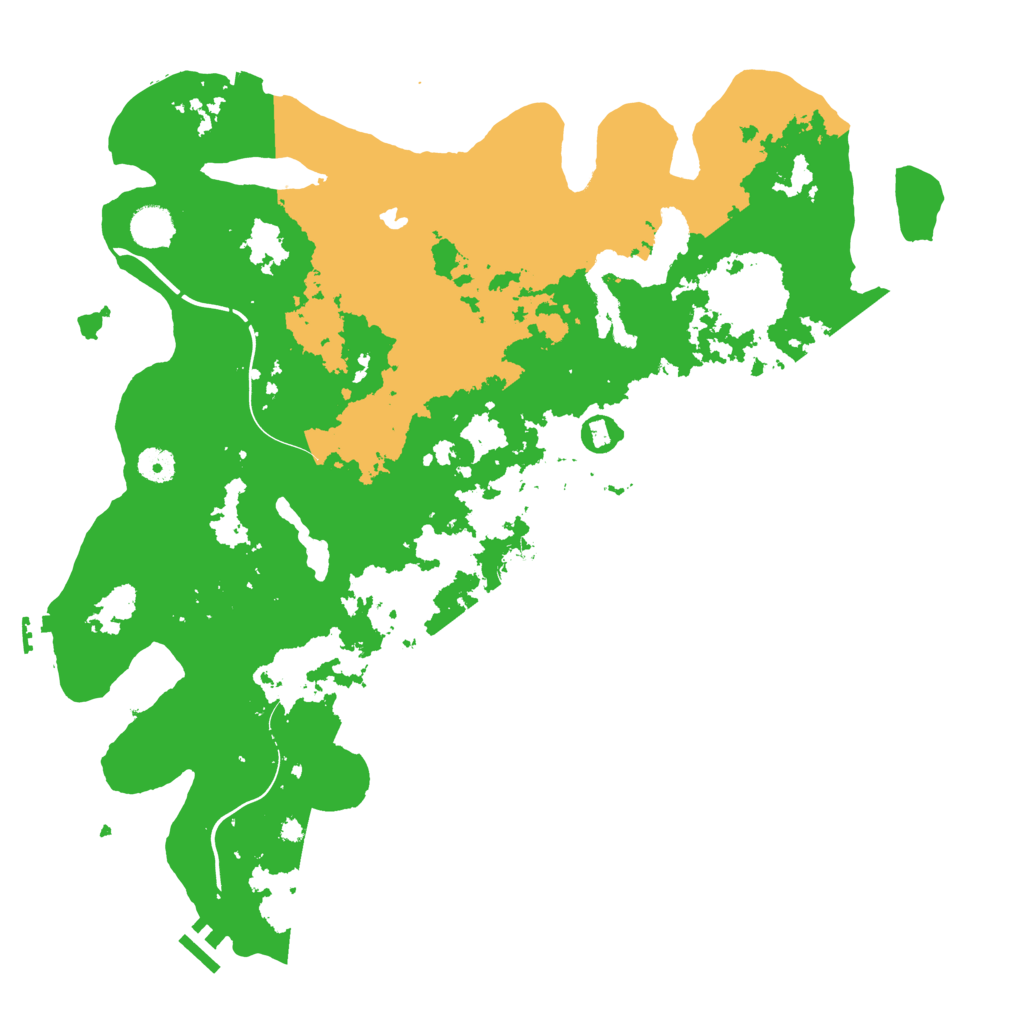 Biome Rust Map: Procedural Map, Size: 4250, Seed: 1529909423
