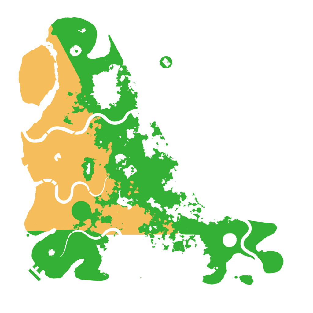 Biome Rust Map: Procedural Map, Size: 4250, Seed: 19187