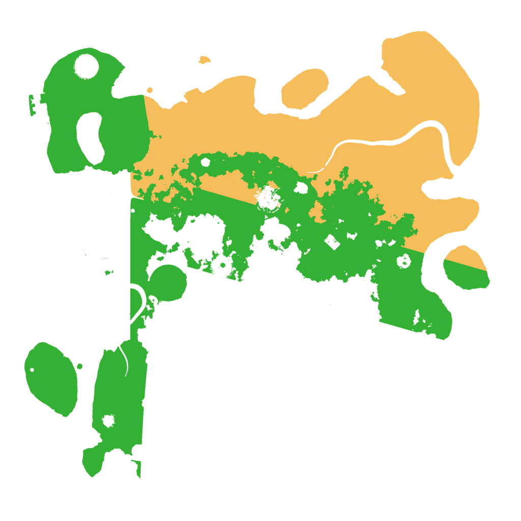 Biome Rust Map: Procedural Map, Size: 3750, Seed: 35765133