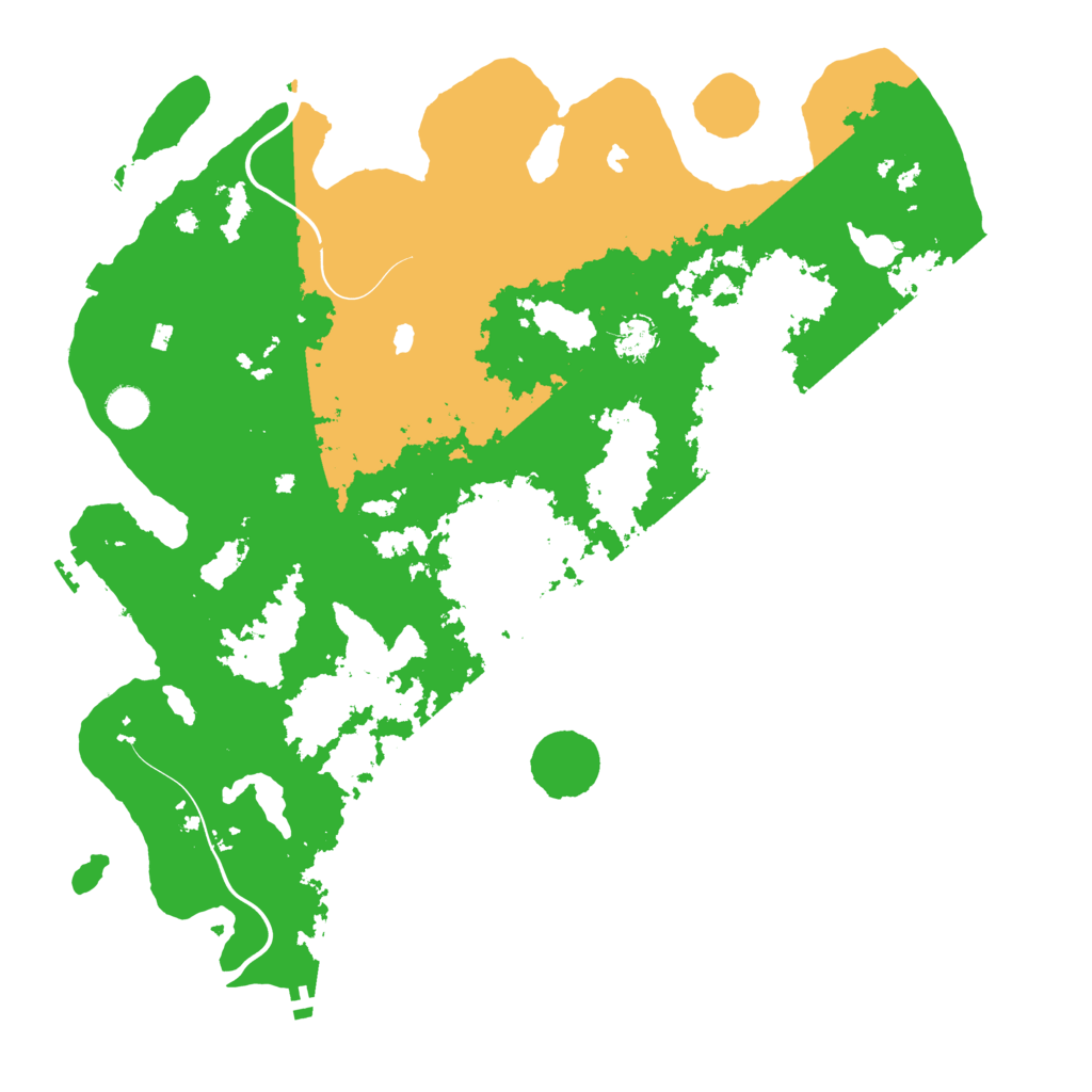 Biome Rust Map: Procedural Map, Size: 4500, Seed: 1589645