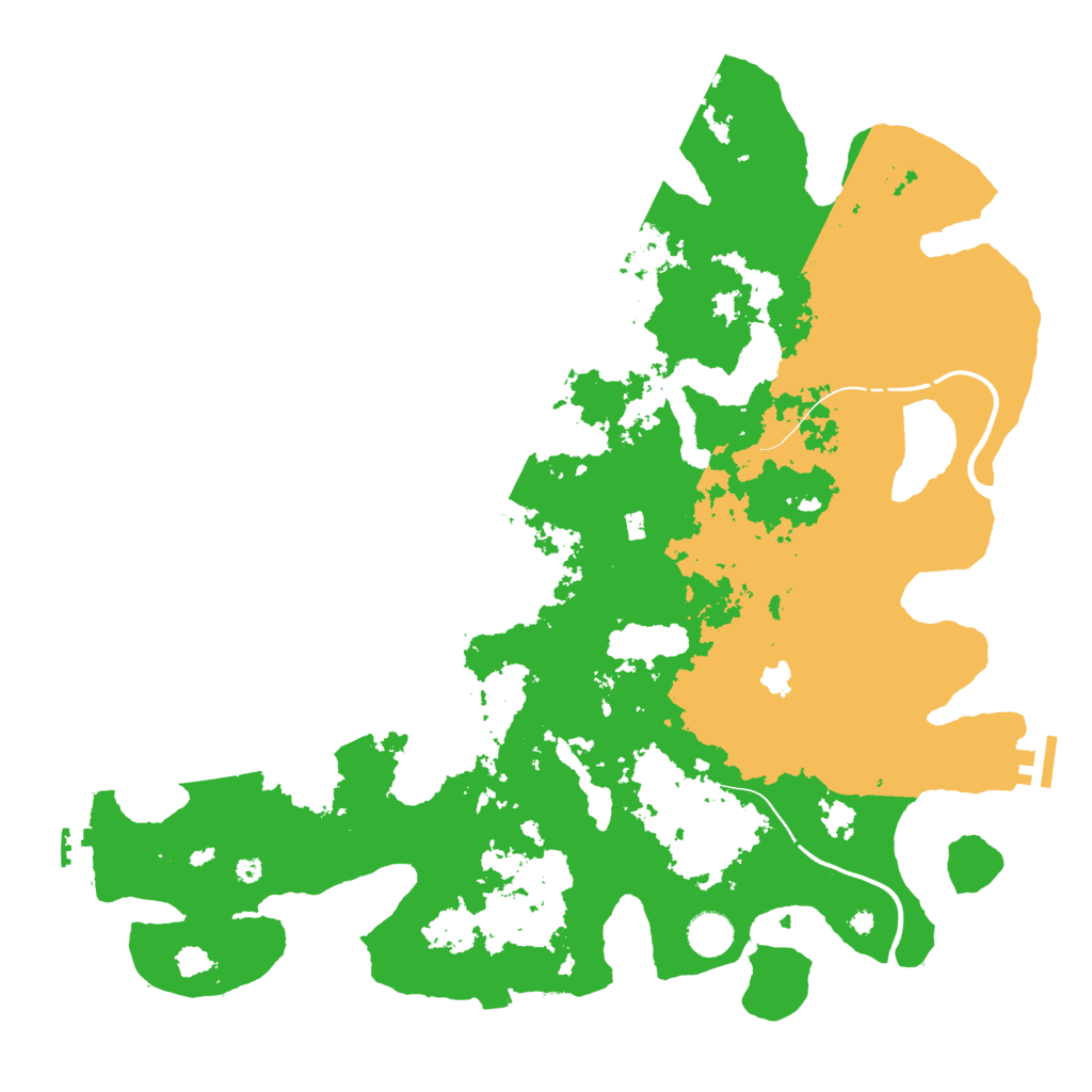 Biome Rust Map: Procedural Map, Size: 4250, Seed: 926398004