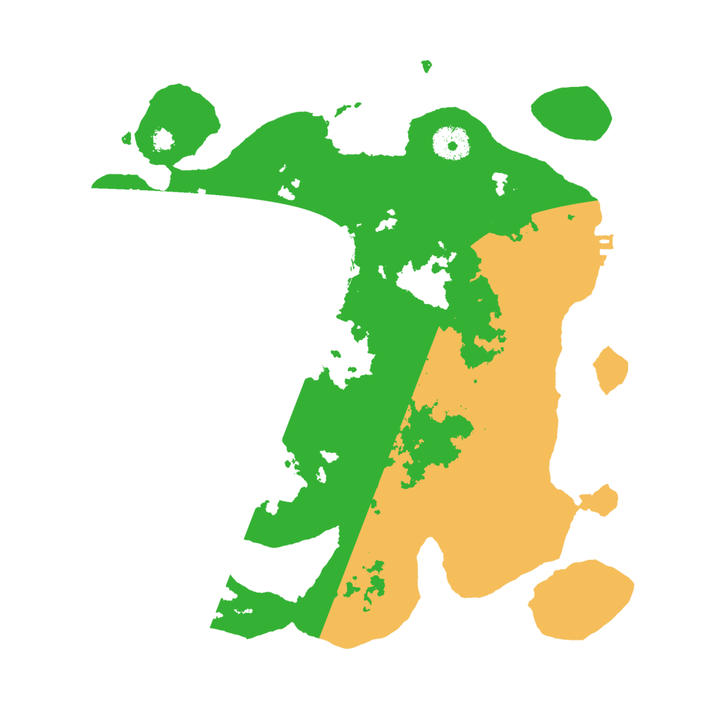 Biome Rust Map: Procedural Map, Size: 3000, Seed: 529226631