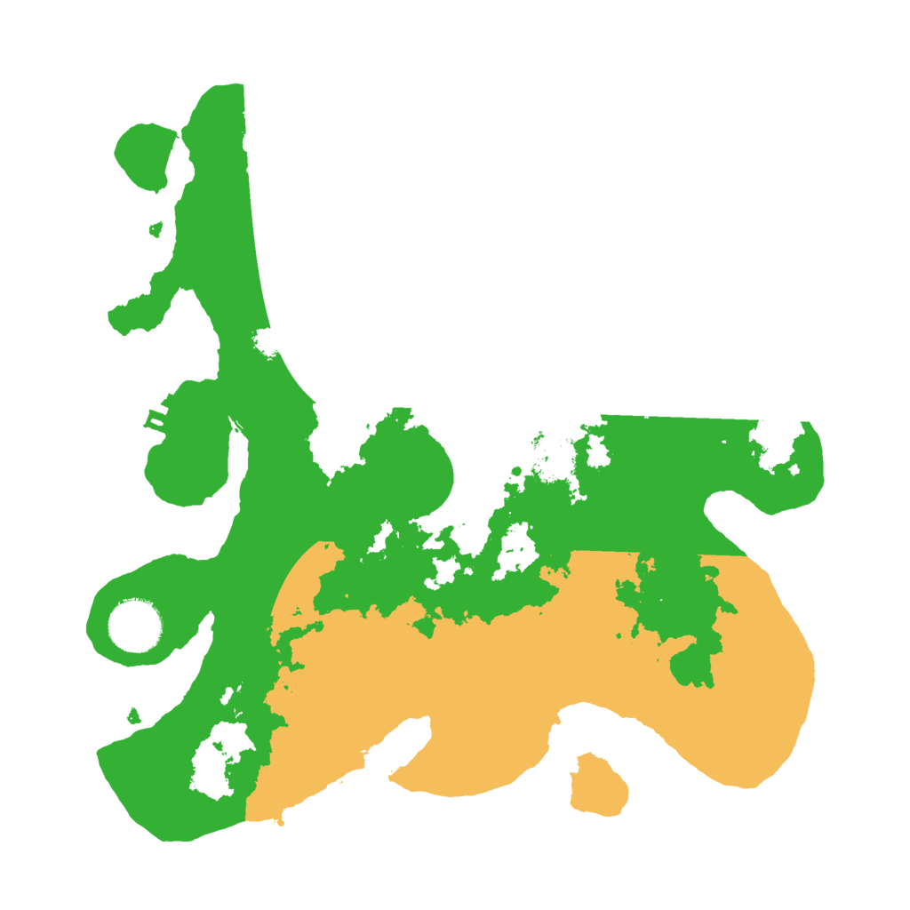 Biome Rust Map: Procedural Map, Size: 3000, Seed: 167735306