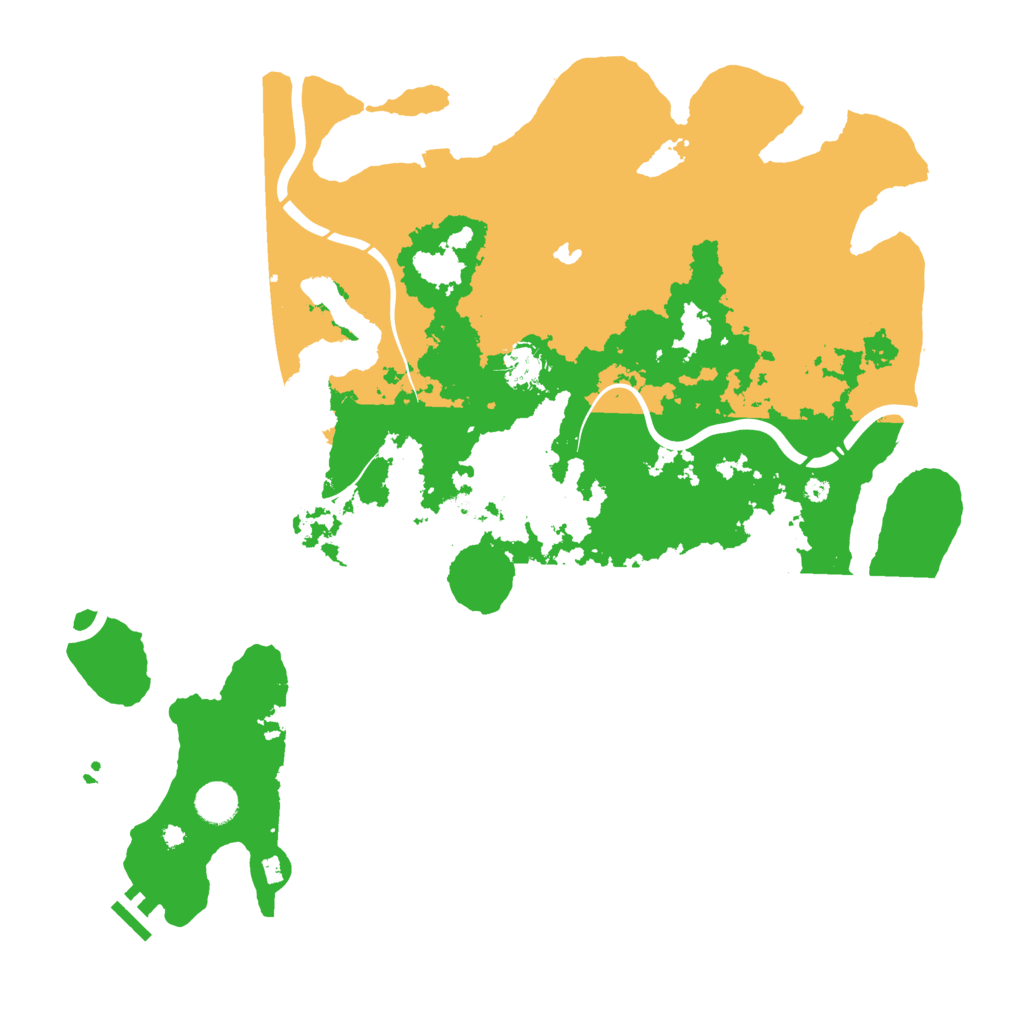 Biome Rust Map: Procedural Map, Size: 4250, Seed: 1068874514