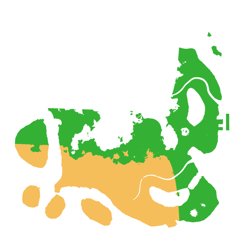 Biome Rust Map: Procedural Map, Size: 3000, Seed: 6234