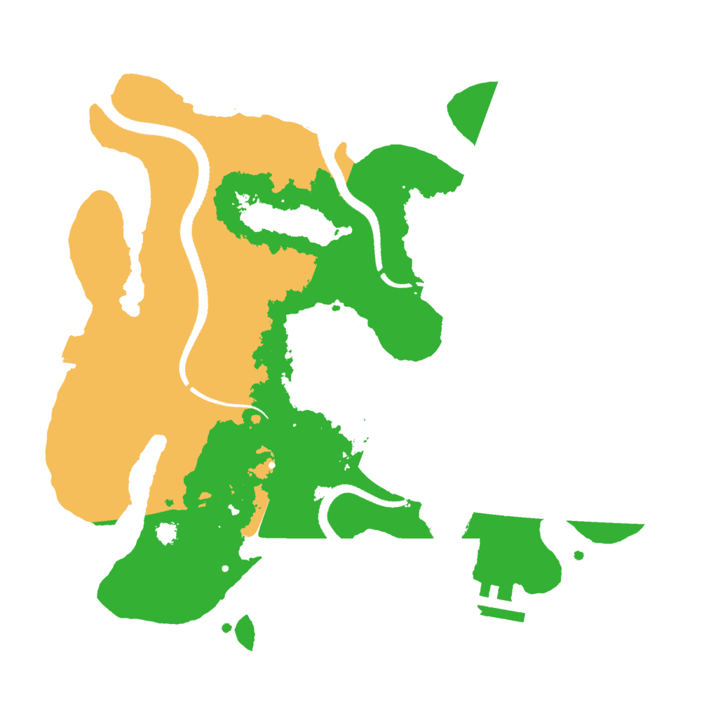 Biome Rust Map: Procedural Map, Size: 3000, Seed: 1359222376