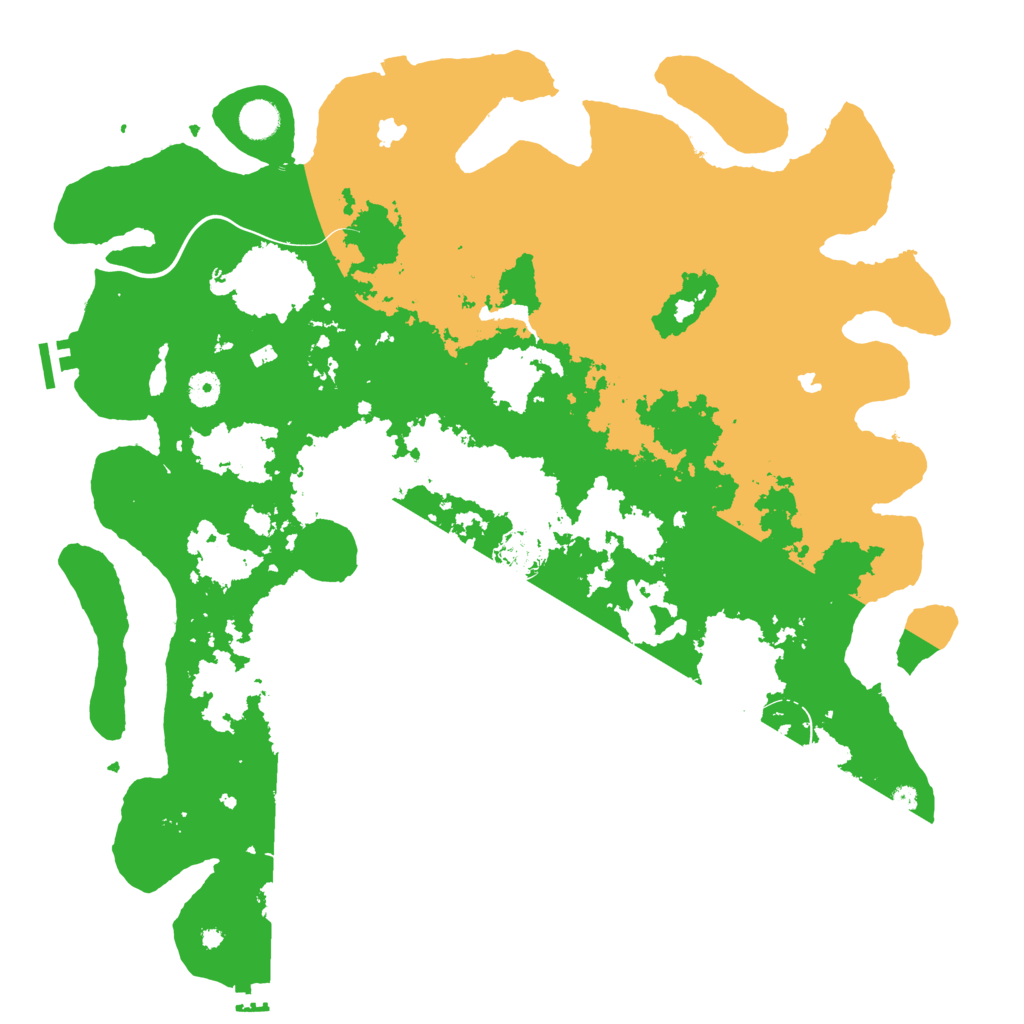 Biome Rust Map: Procedural Map, Size: 4500, Seed: 426667112