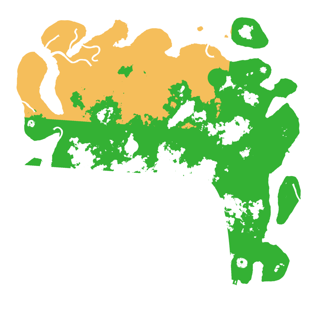 Biome Rust Map: Procedural Map, Size: 4500, Seed: 4390013