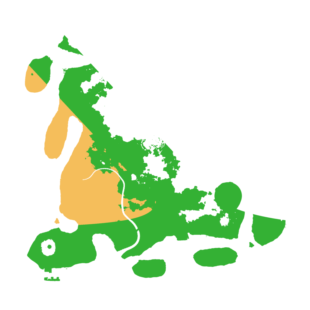 Biome Rust Map: Procedural Map, Size: 3000, Seed: 1145730302