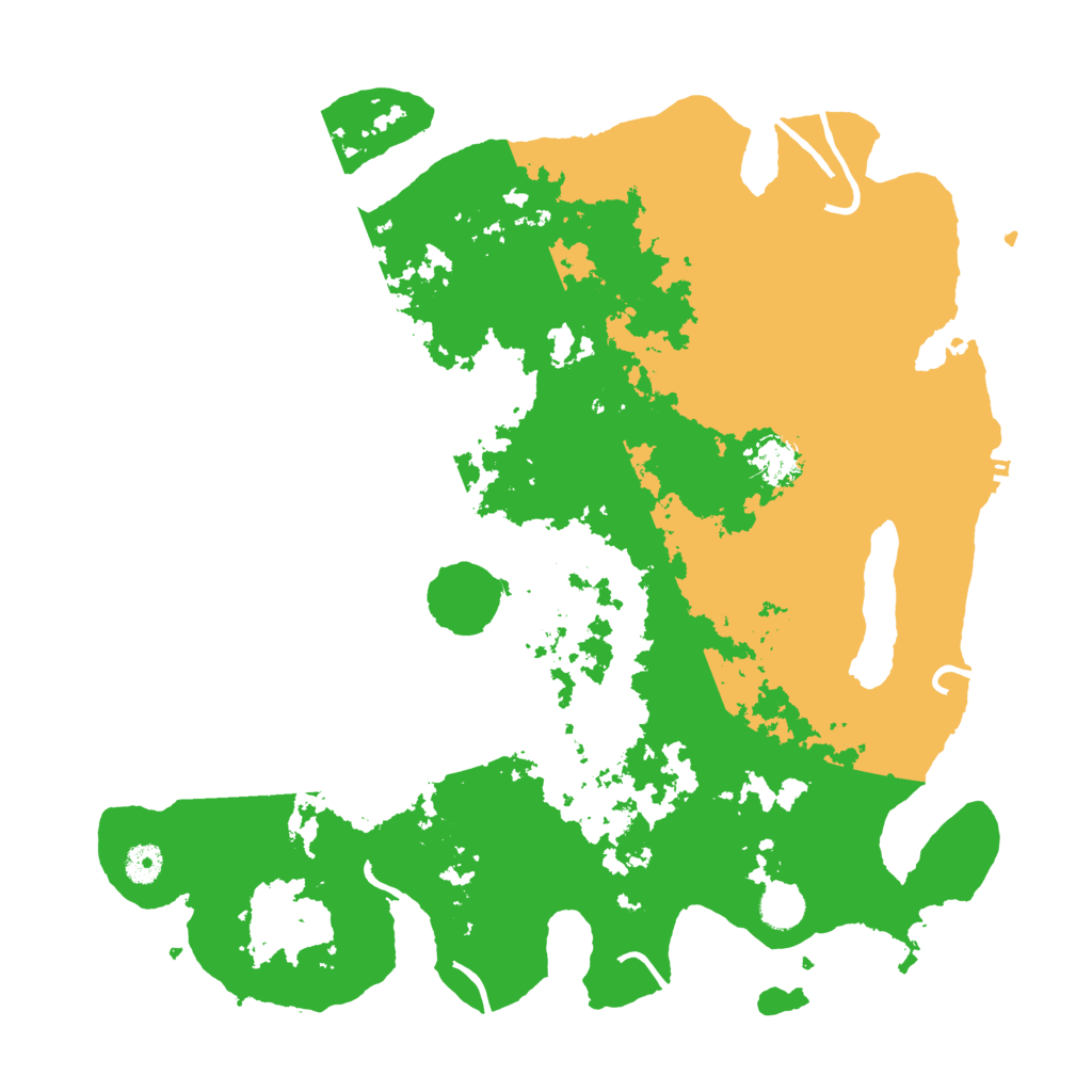 Biome Rust Map: Procedural Map, Size: 4250, Seed: 398898849