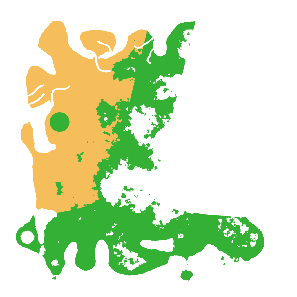Biome Rust Map: Procedural Map, Size: 4000, Seed: 650442101
