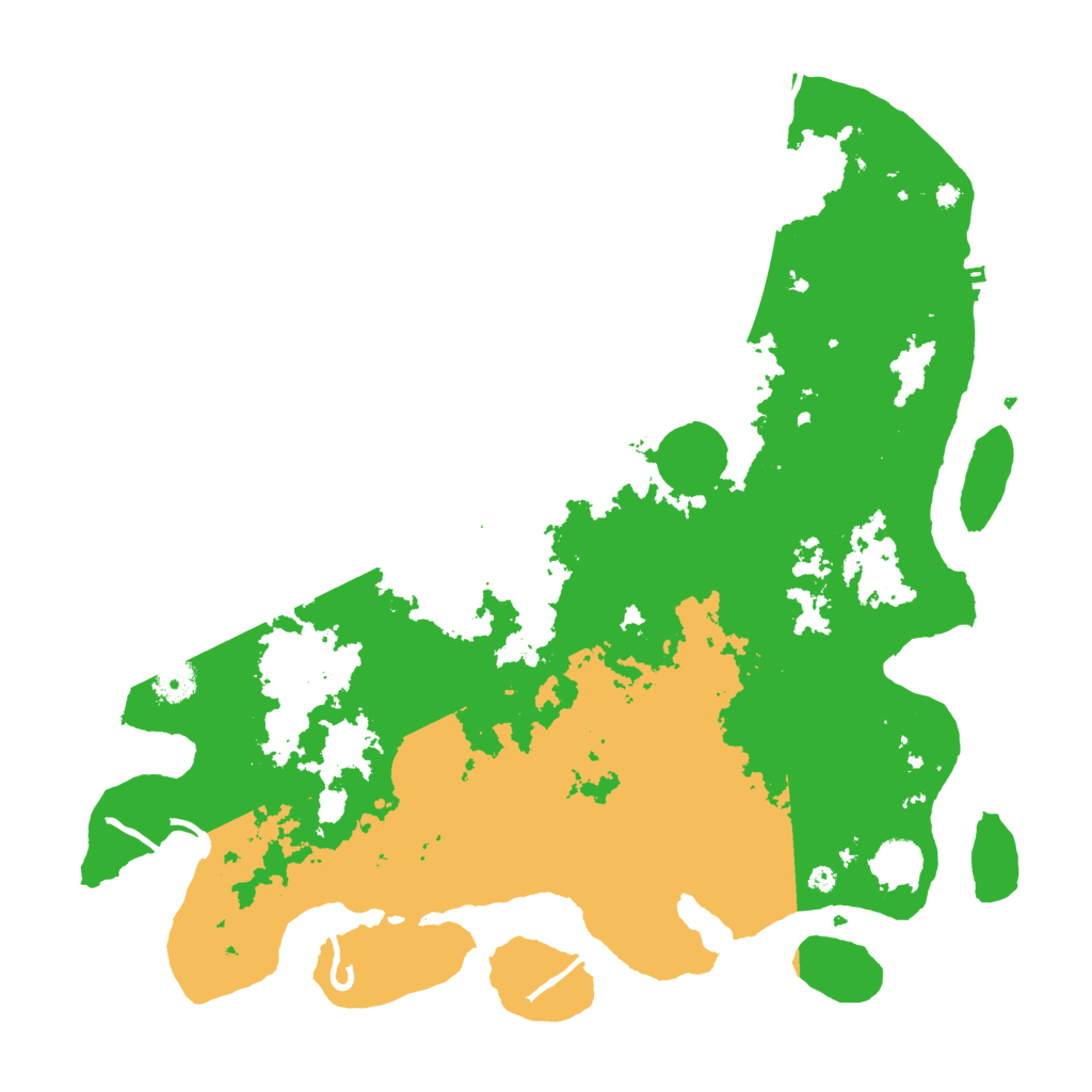 Biome Rust Map: Procedural Map, Size: 4250, Seed: 79364887