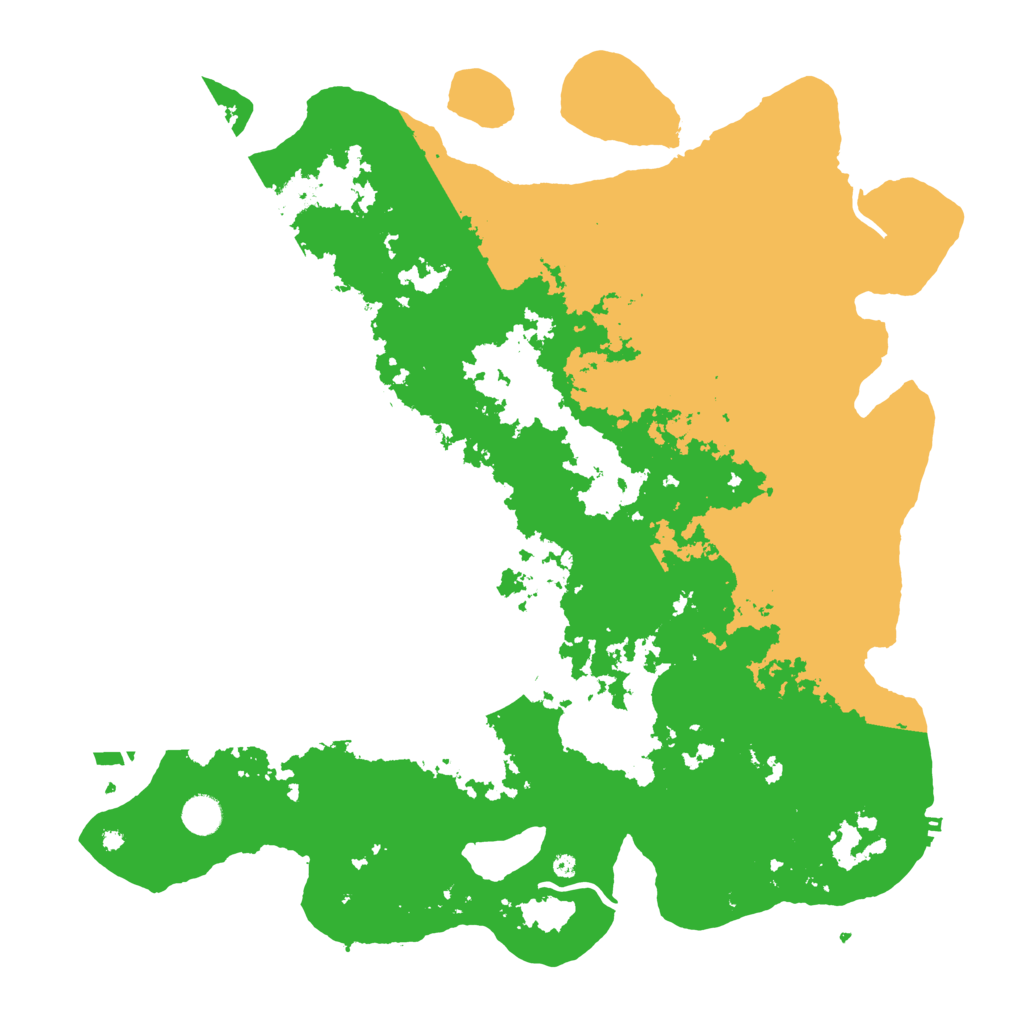 Biome Rust Map: Procedural Map, Size: 4500, Seed: 1497