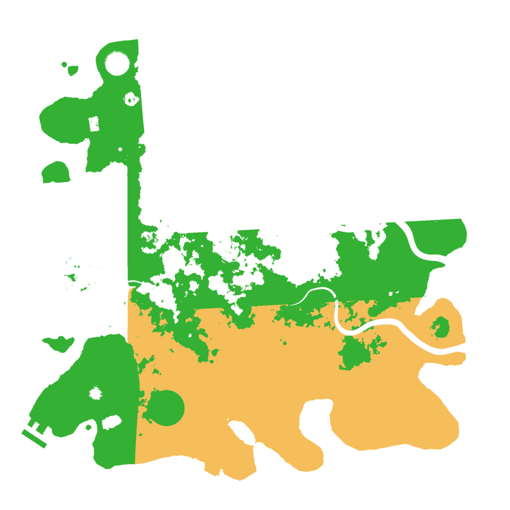 Biome Rust Map: Procedural Map, Size: 3750, Seed: 29989295