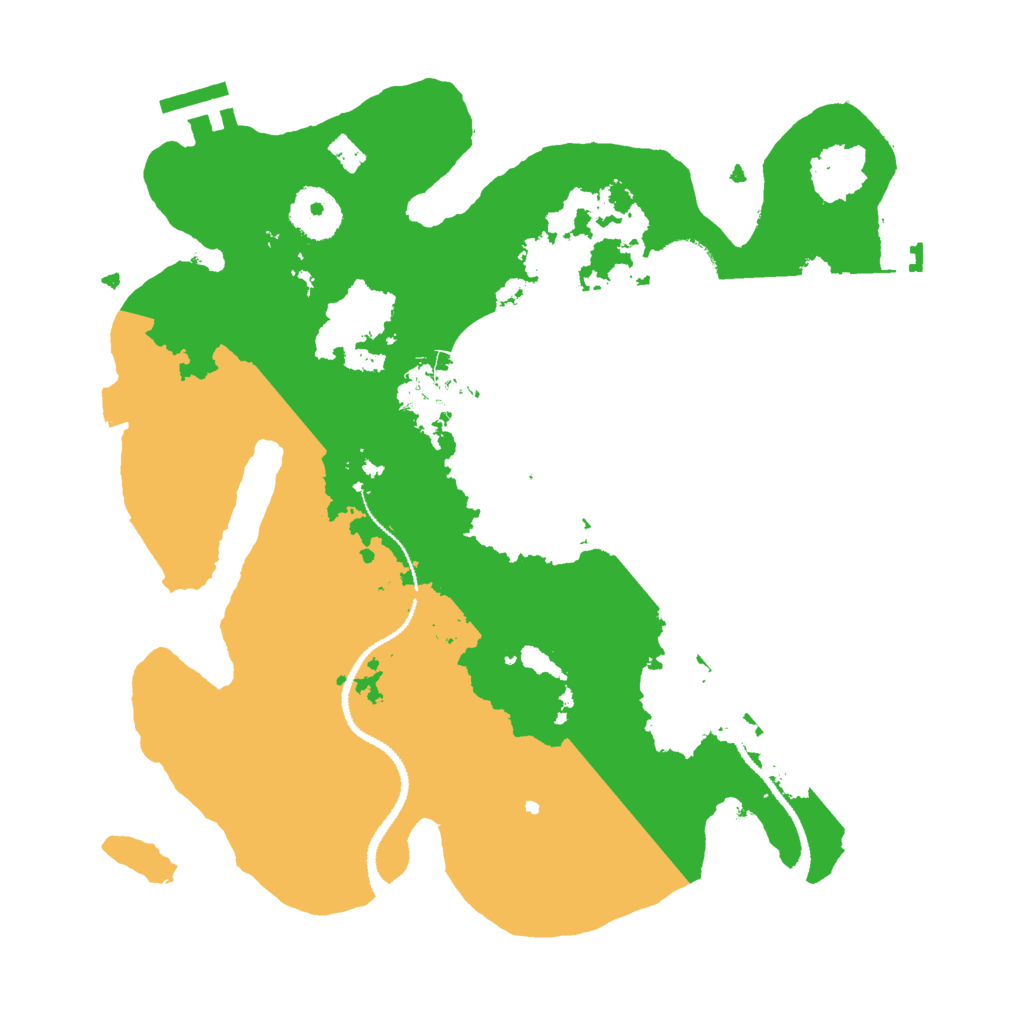 Biome Rust Map: Procedural Map, Size: 3000, Seed: 1162746471