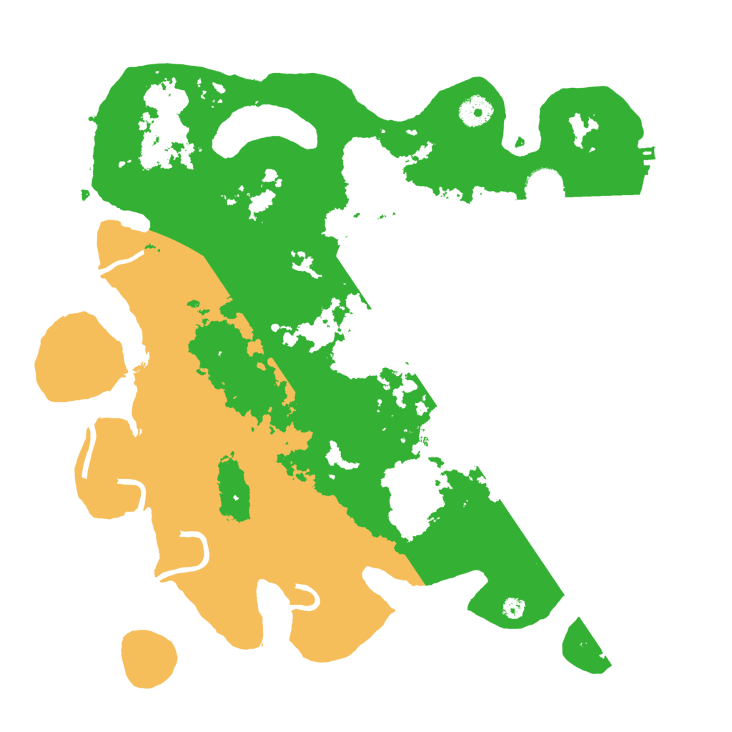 Biome Rust Map: Procedural Map, Size: 3500, Seed: 1801495059