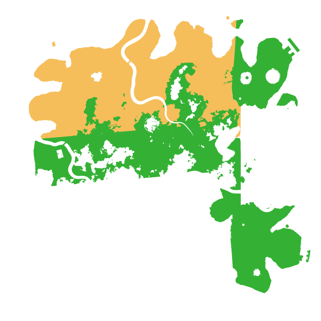 Biome Rust Map: Procedural Map, Size: 4000, Seed: 34237984