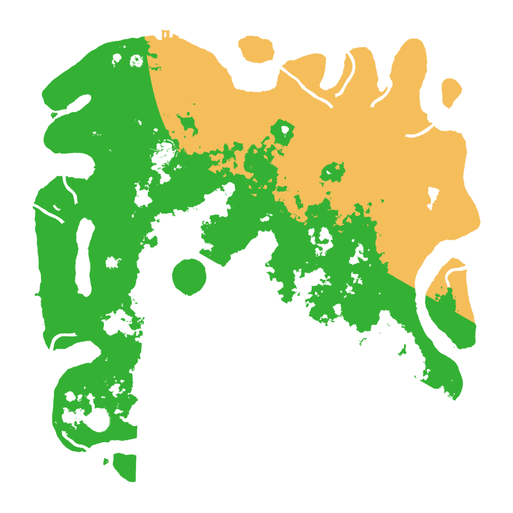 Biome Rust Map: Procedural Map, Size: 4000, Seed: 1960099271