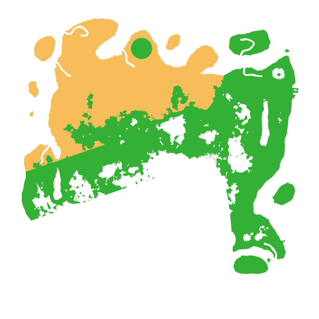 Biome Rust Map: Procedural Map, Size: 4000, Seed: 854953526