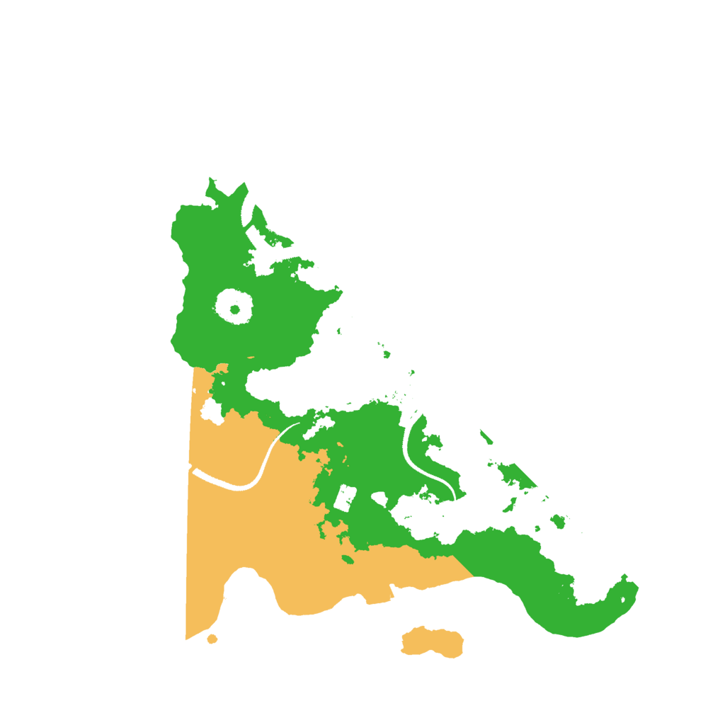 Biome Rust Map: Procedural Map, Size: 3000, Seed: 1829740959