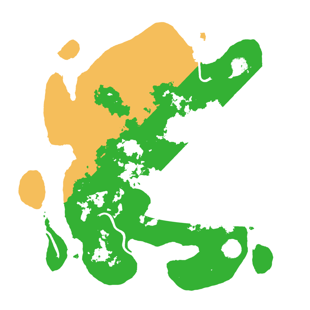 Biome Rust Map: Procedural Map, Size: 3000, Seed: 5308974