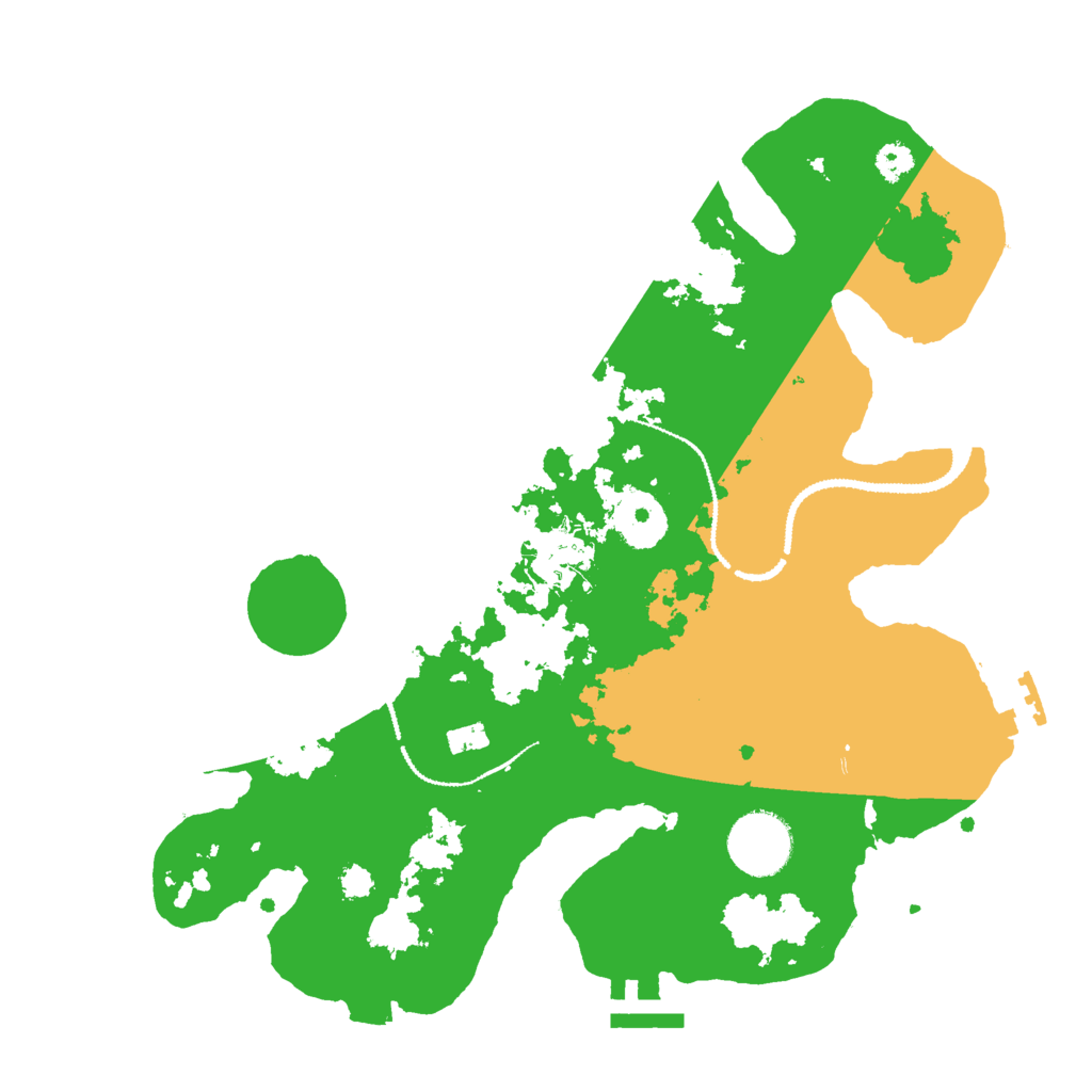 Biome Rust Map: Procedural Map, Size: 3000, Seed: 9681270
