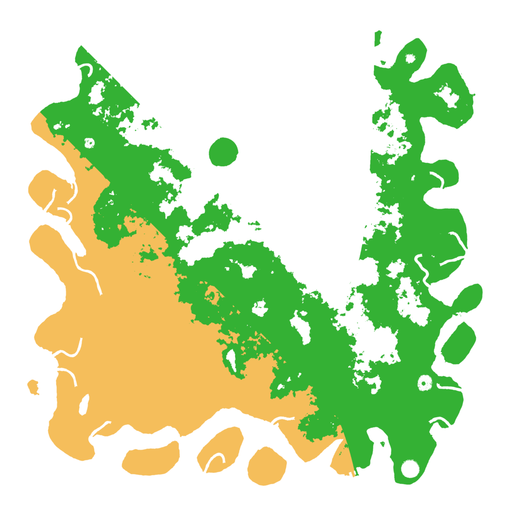 Biome Rust Map: Procedural Map, Size: 5000, Seed: 9031988