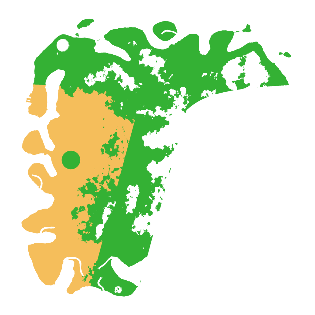 Biome Rust Map: Procedural Map, Size: 4500, Seed: 69007637