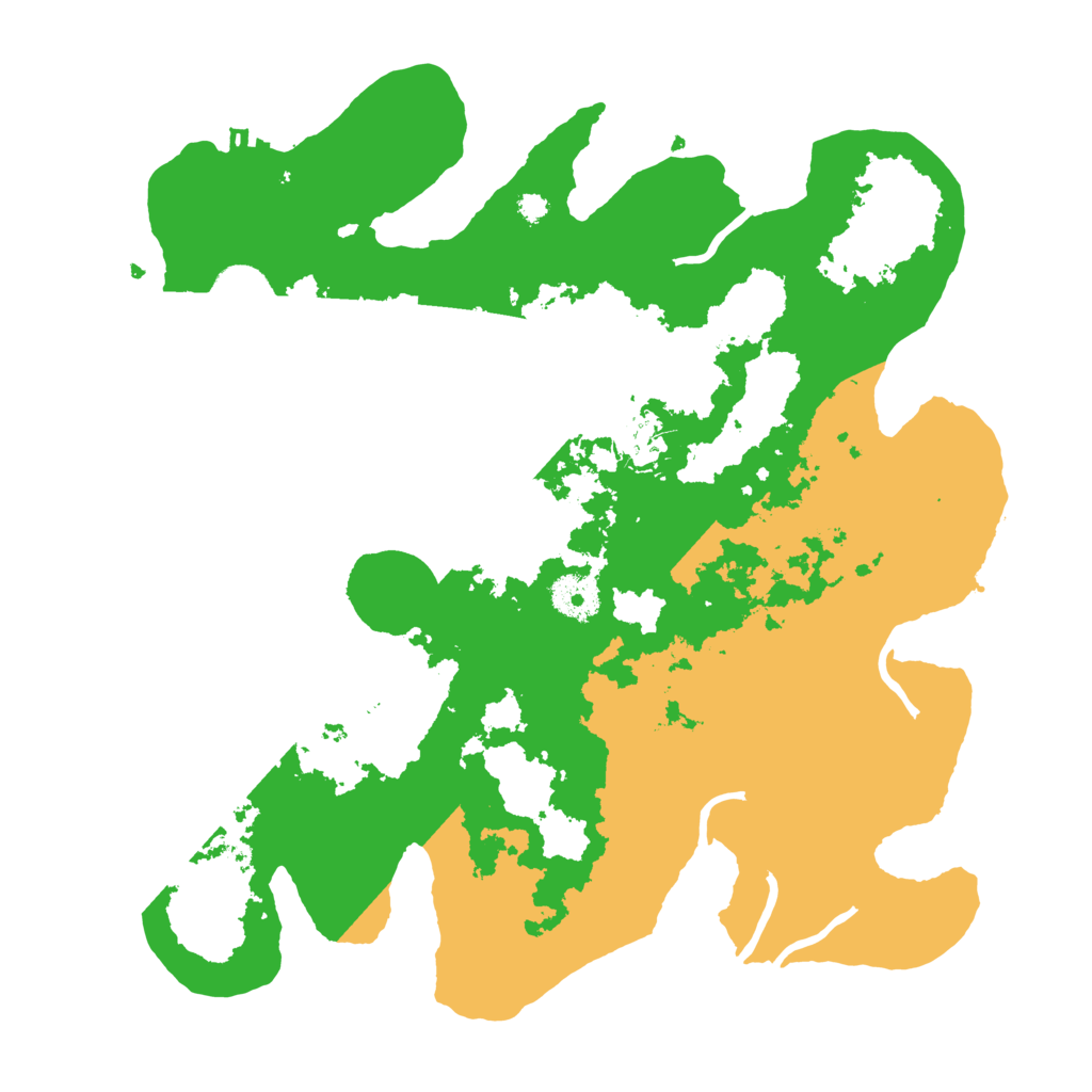 Biome Rust Map: Procedural Map, Size: 3500, Seed: 1710501226
