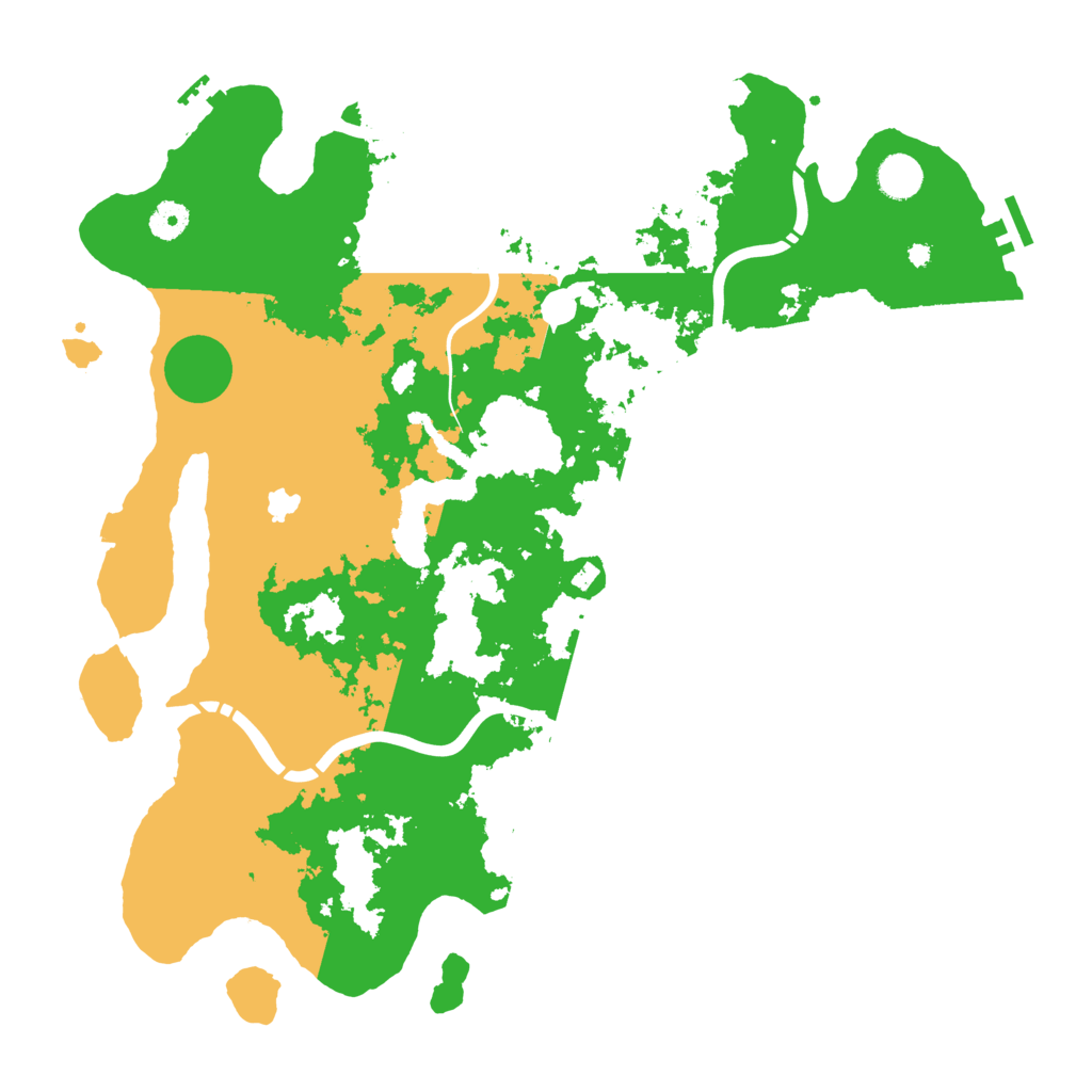 Biome Rust Map: Procedural Map, Size: 4250, Seed: 1400559920