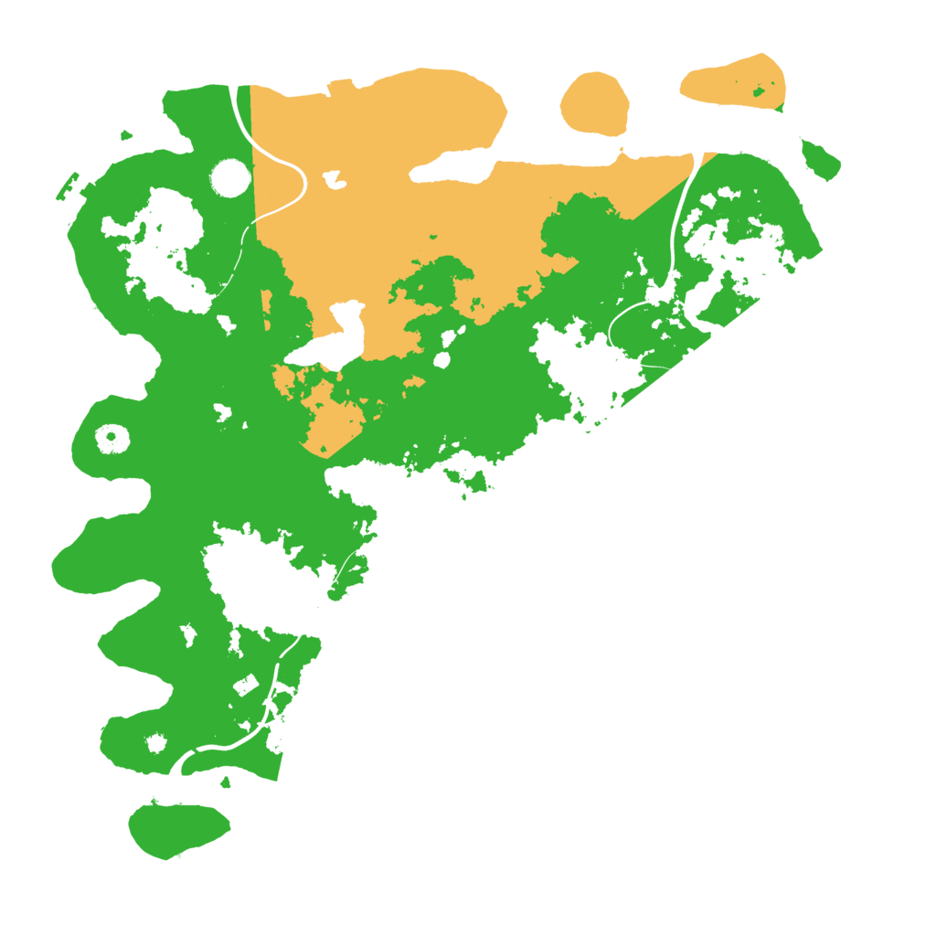 Biome Rust Map: Procedural Map, Size: 4300, Seed: 1460306973