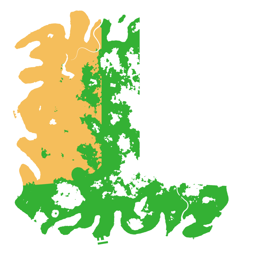 Biome Rust Map: Procedural Map, Size: 5000, Seed: 9744578