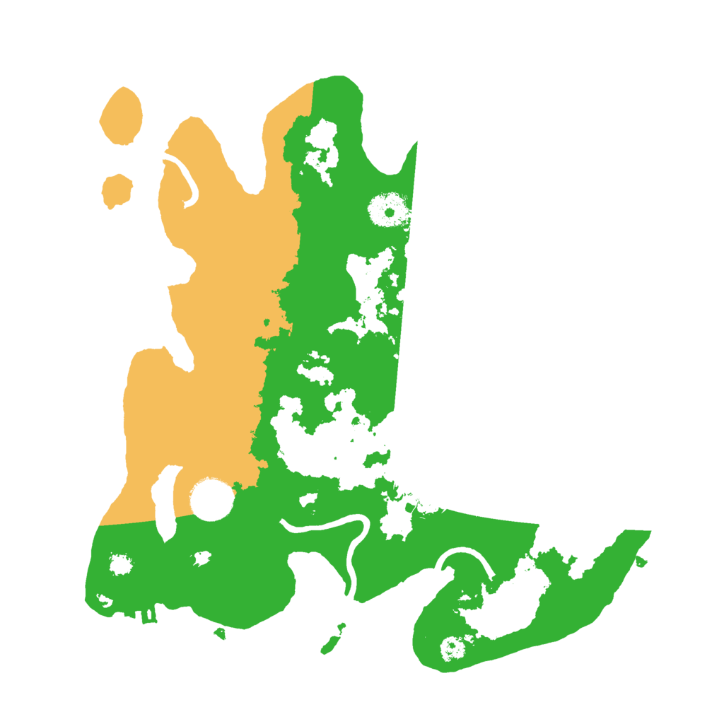 Biome Rust Map: Procedural Map, Size: 3000, Seed: 1657800853