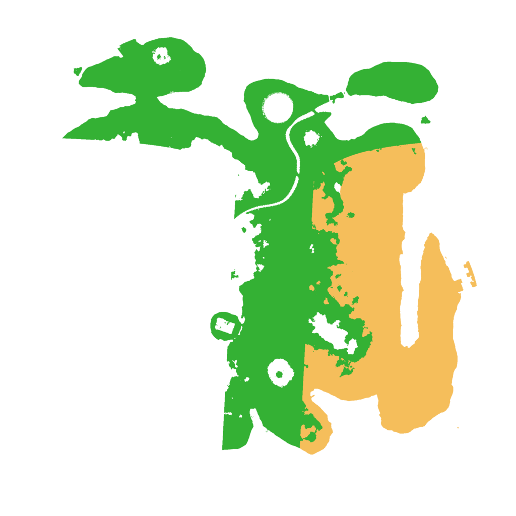 Biome Rust Map: Procedural Map, Size: 3000, Seed: 7942