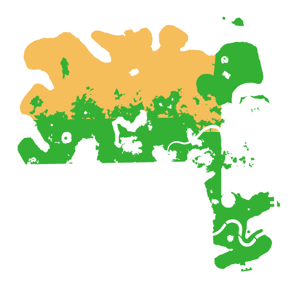 Biome Rust Map: Procedural Map, Size: 4000, Seed: 737110988